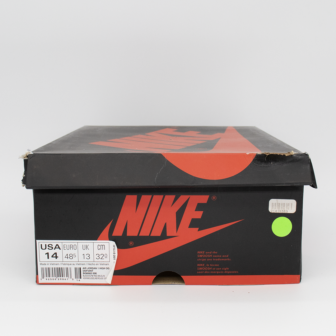 Jordan 1 Retro High OG Defiant Couture Size 14