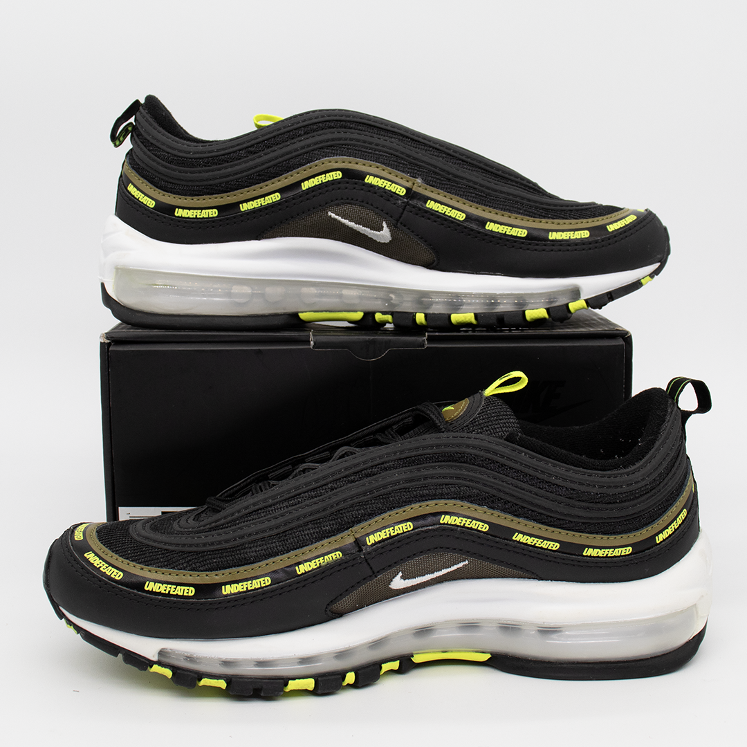 Nike Air Max 97 Undefeated Black Volt SIze 6.5