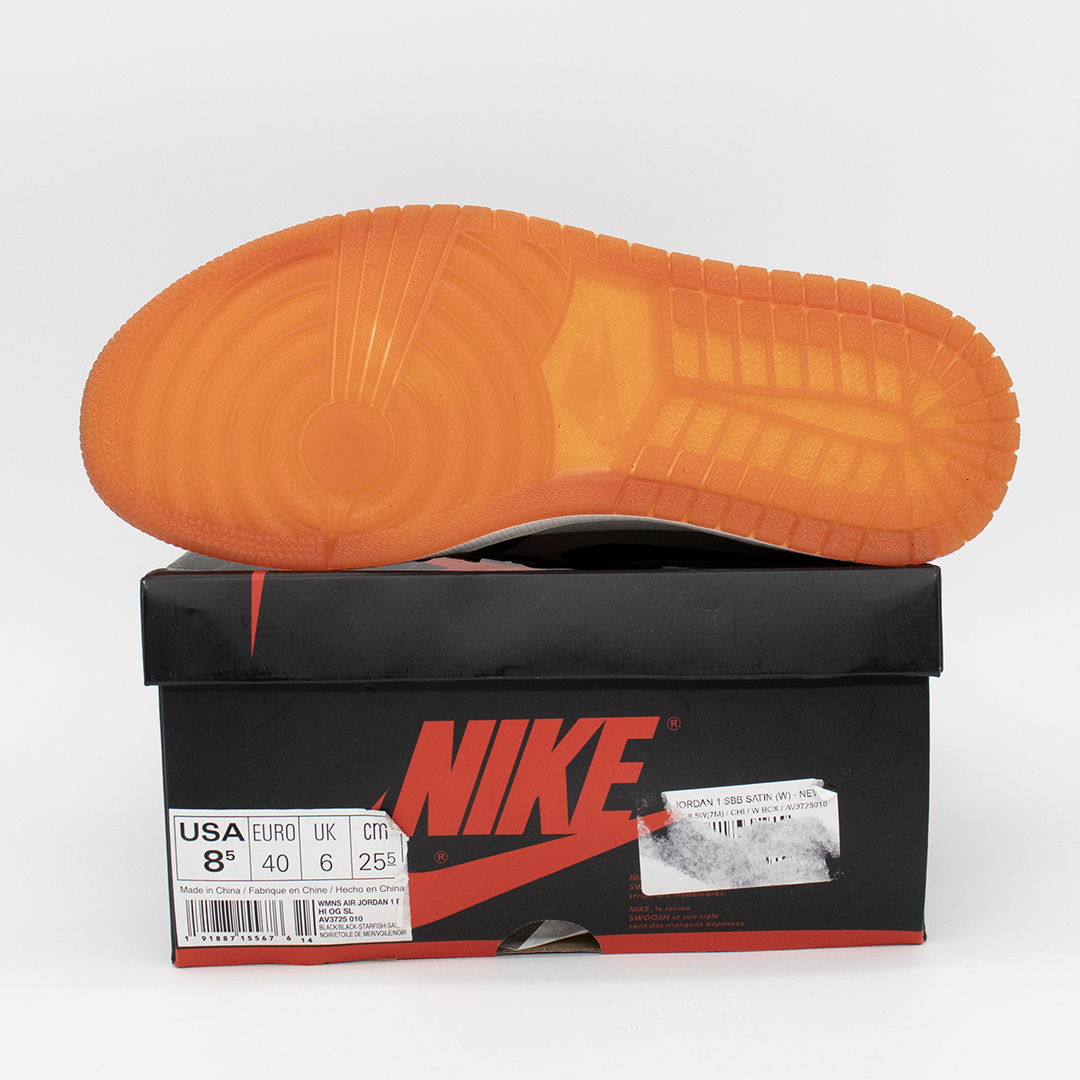 Jordan 1 Retro High Satin Shattered Backboard (Women's) Size 8.5W (7 Mens)