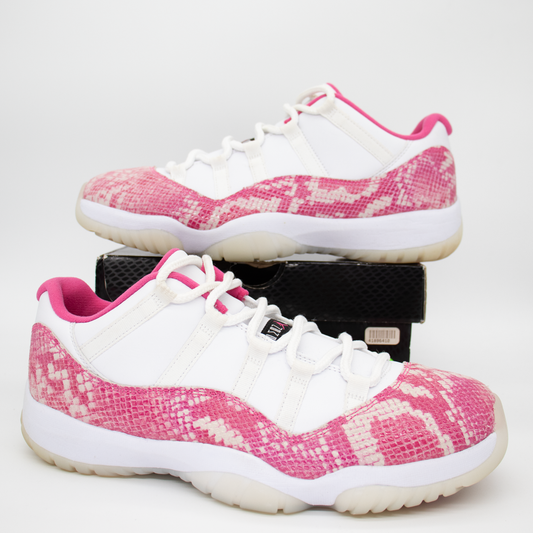 Jordan 11 Retro Low Pink Snakeskin (2019) Size 12W 10.5M