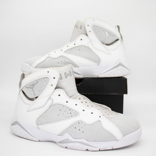Jordan 7 Retro Pure Money White (PS) Size 9.5