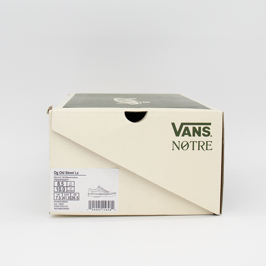 Vans Old Skool Notre Off-White Size 8.5