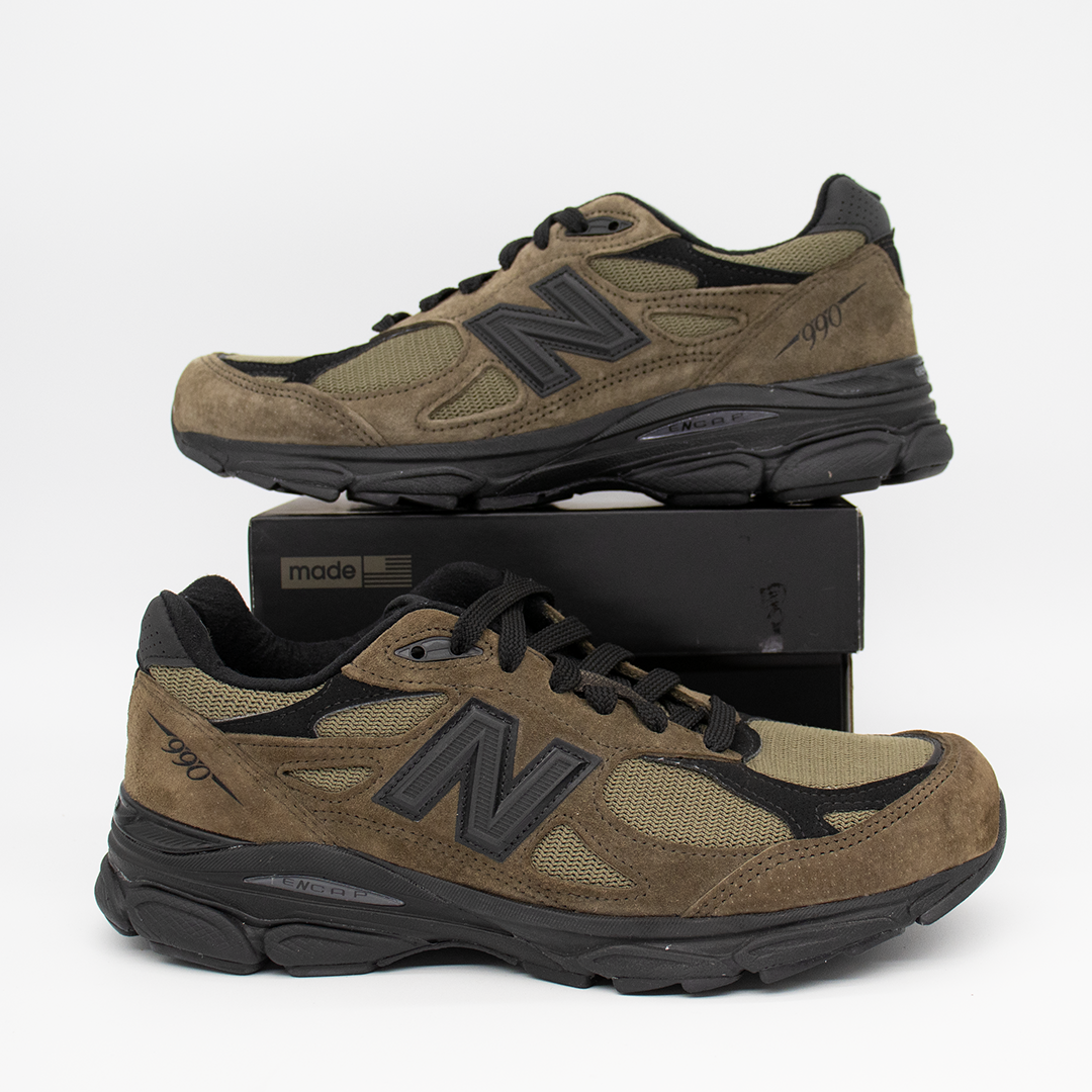 New Balance 990v3 MiUSA JJJJound Brown Black Size 8