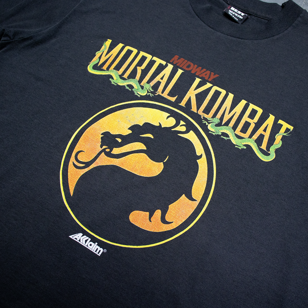 Vintage Mortal Kombat Shirt Size Large