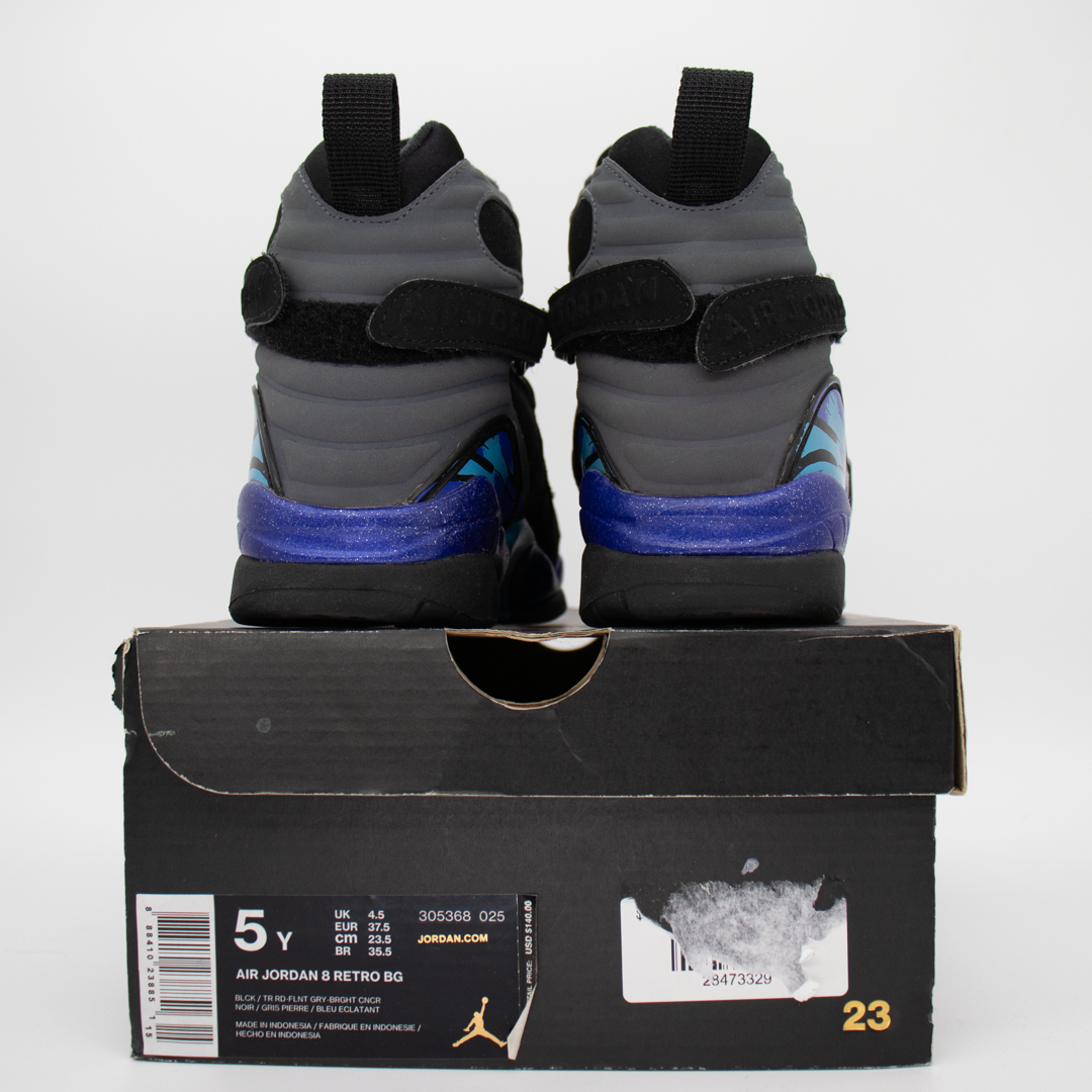 Jordan 8 Retro Aqua (2015) Size 5Y