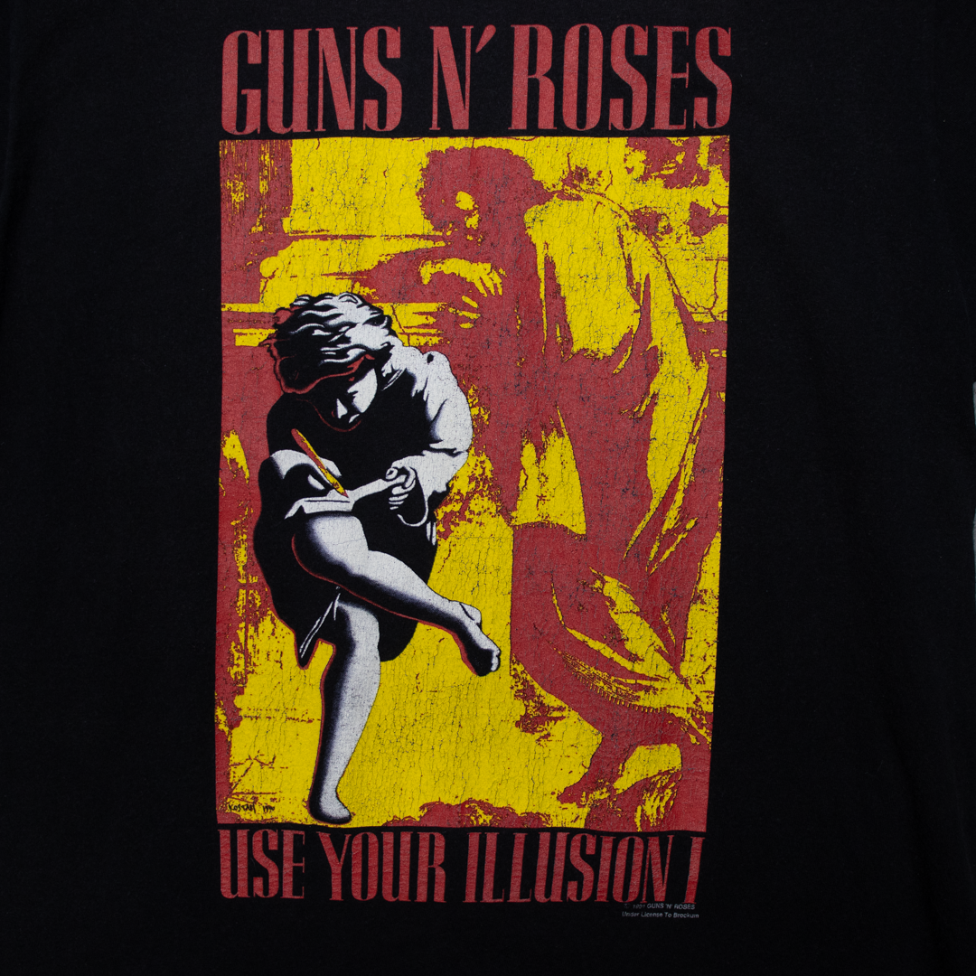 Vintage Guns N Roses 1991-1992 Tour Shirt Size XL
