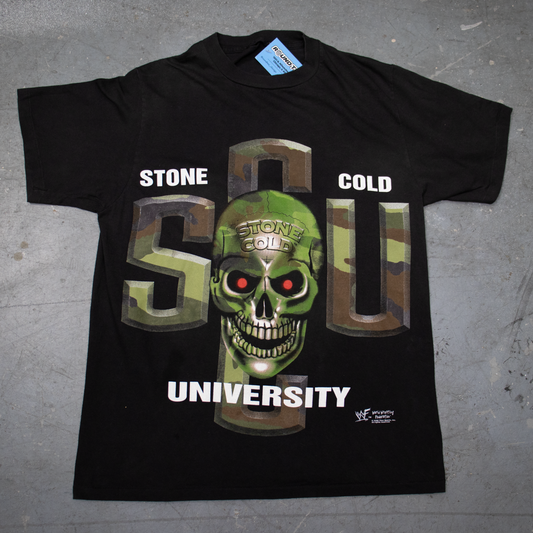 Vintage Stone Cold University 1998 Shirt Size XL