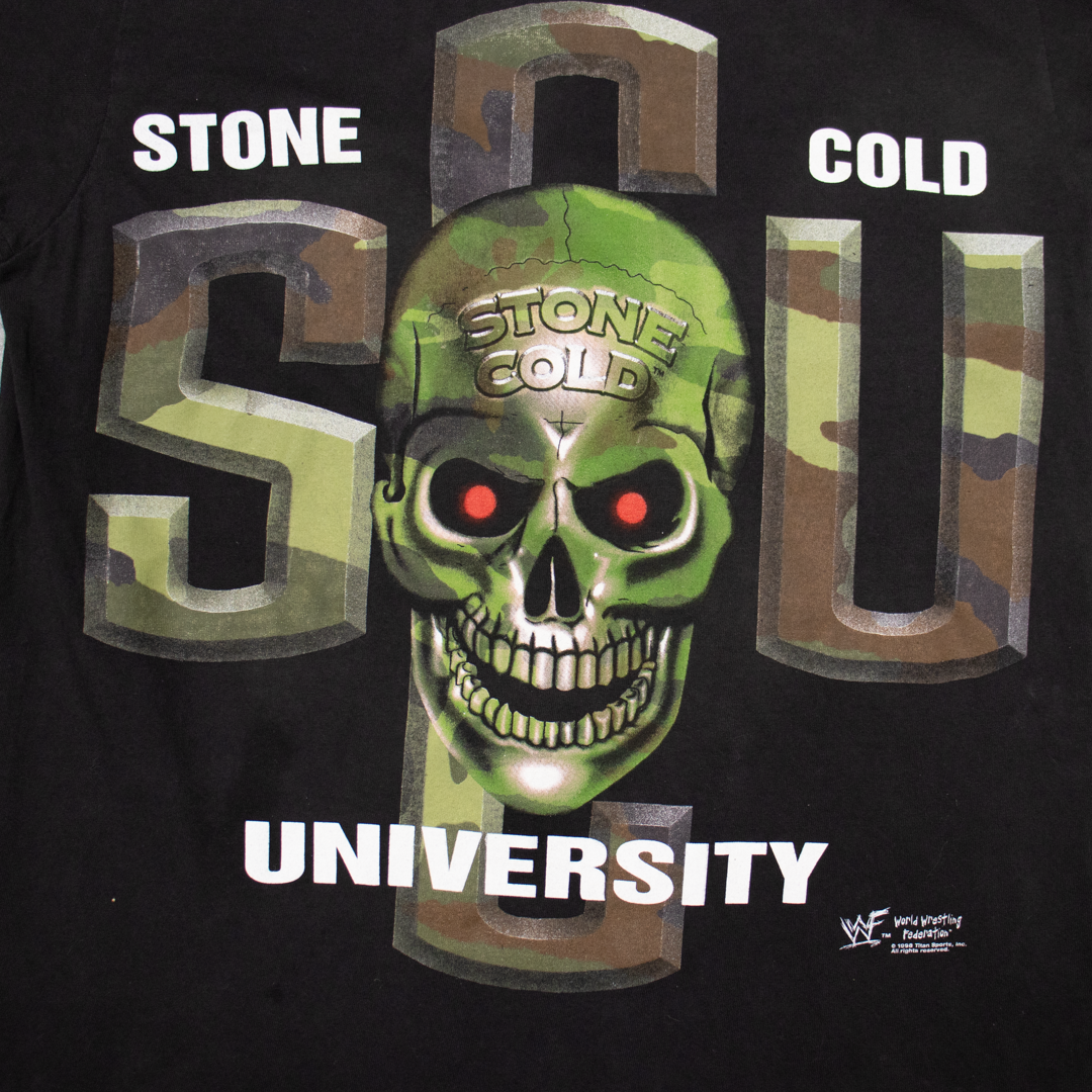 Vintage Stone Cold University 1998 Shirt Size XL