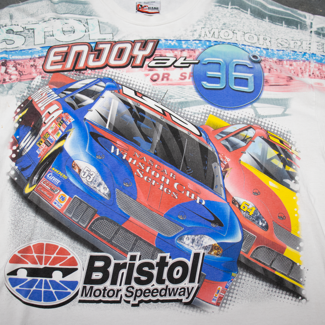Vintage Bristol Motor Speedway NASCAR Shirt Size XL