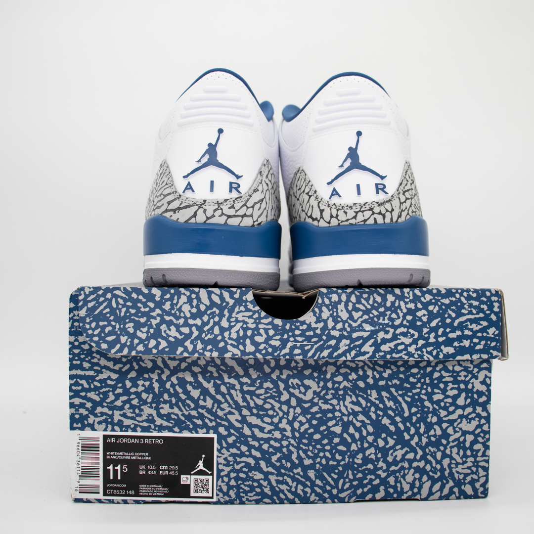 Jordan 3 Retro Wizards Size 11.5