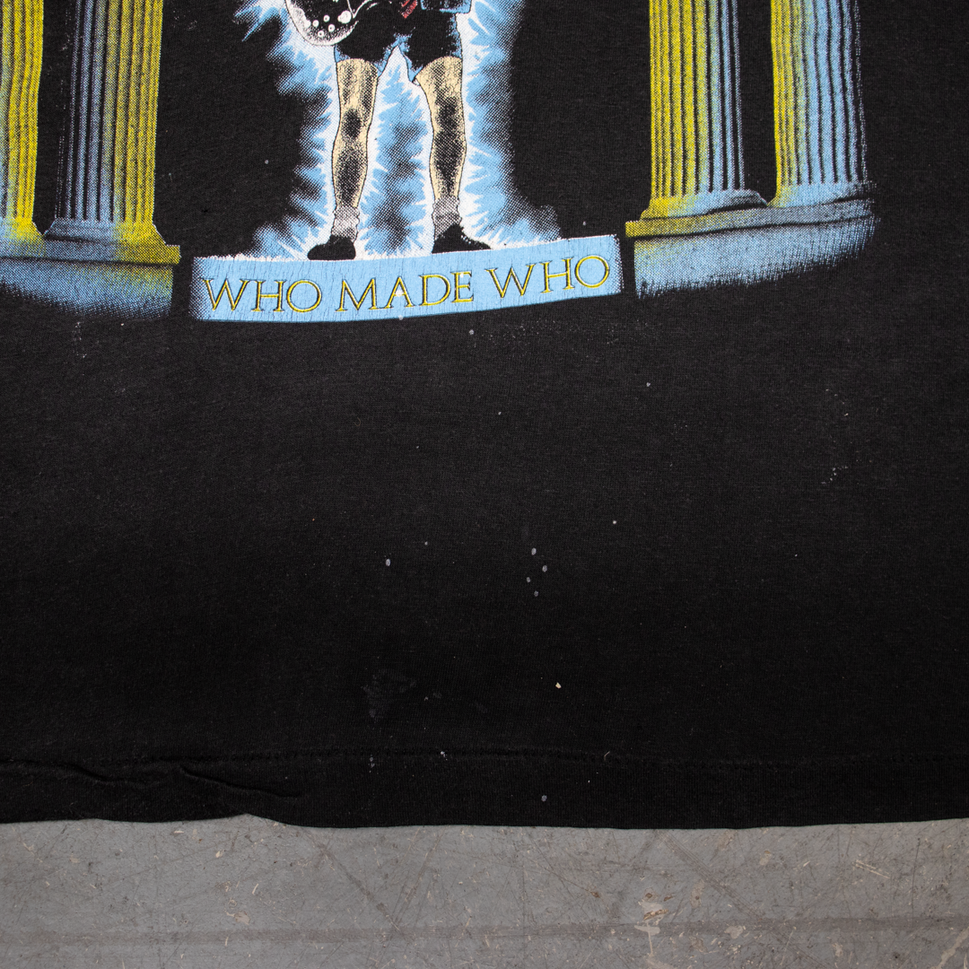 Vintage AC/DC Who Made Who Shirt Size XL