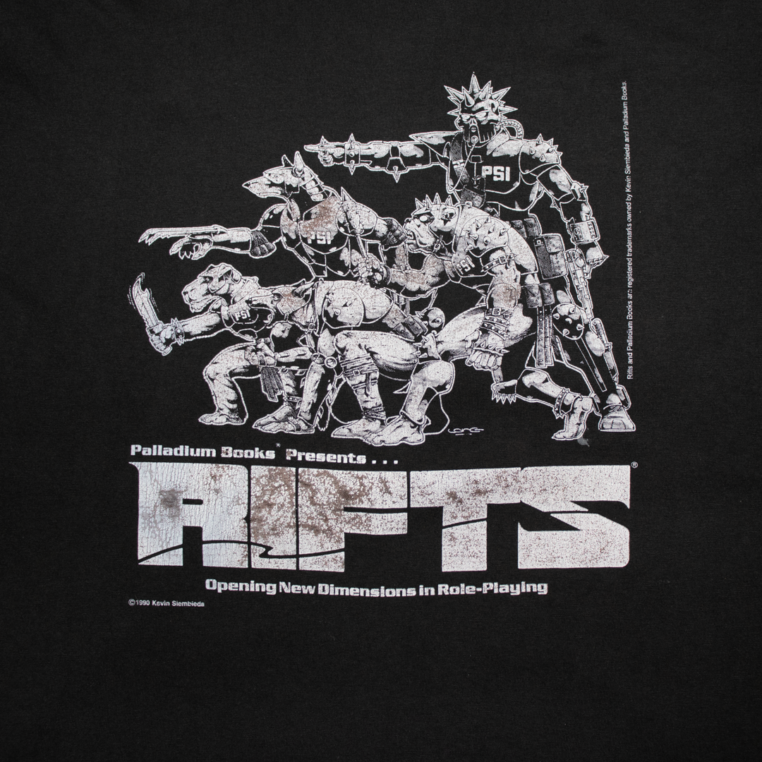 Vintage Rifts Shirt Size XL