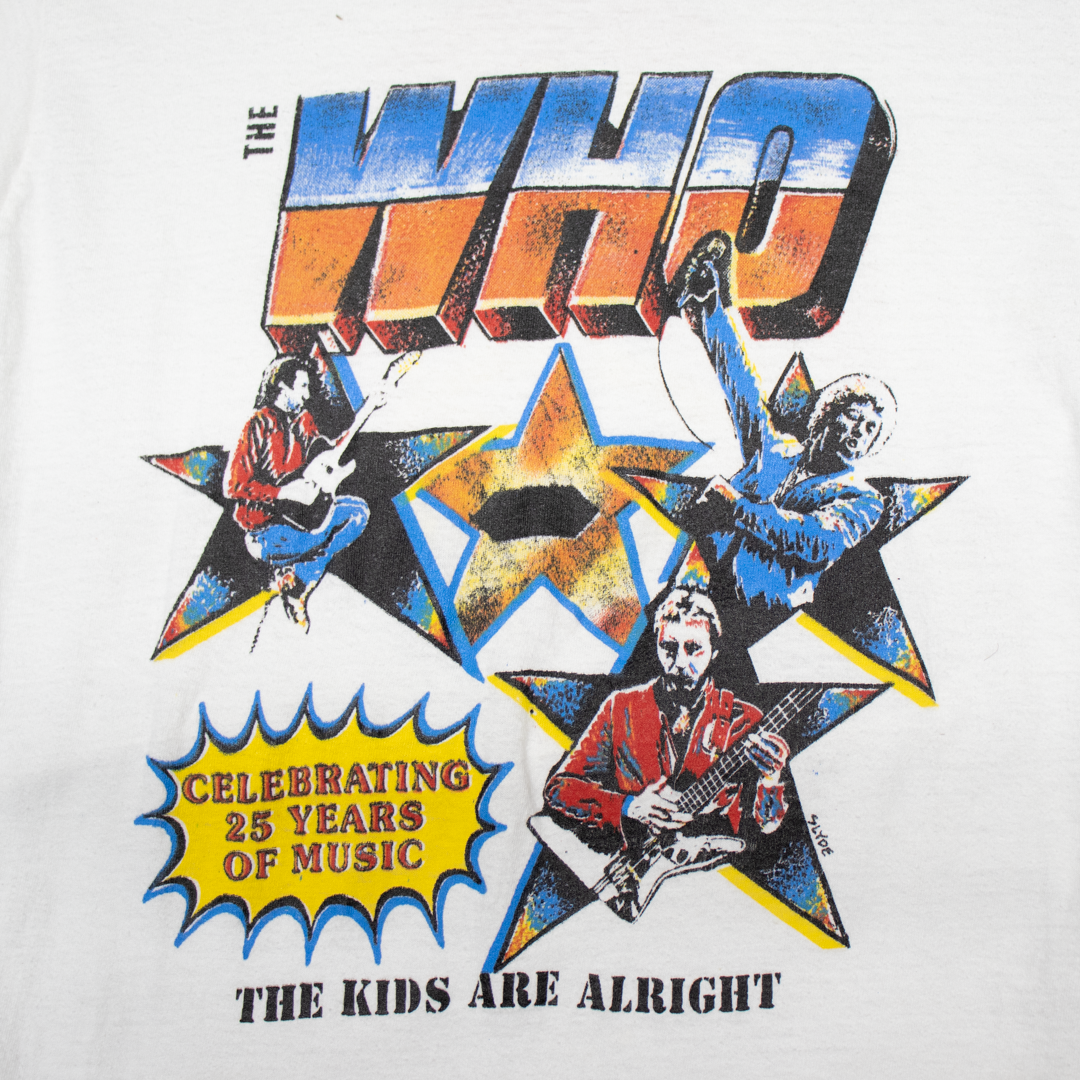 Vintage The Who 1989 Tour Shirt