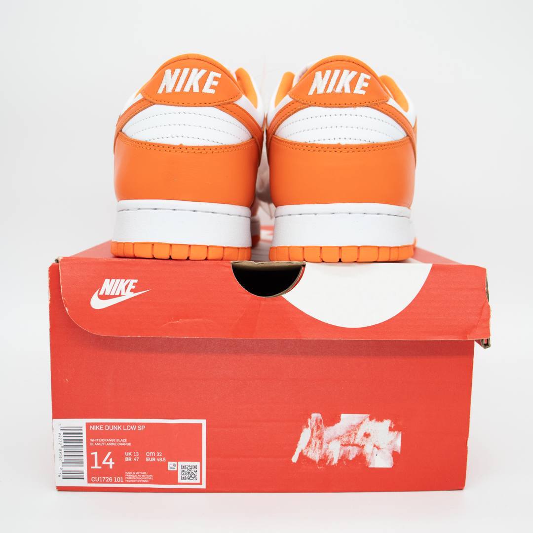 Nike Dunk Low SP Syracuse Size 14