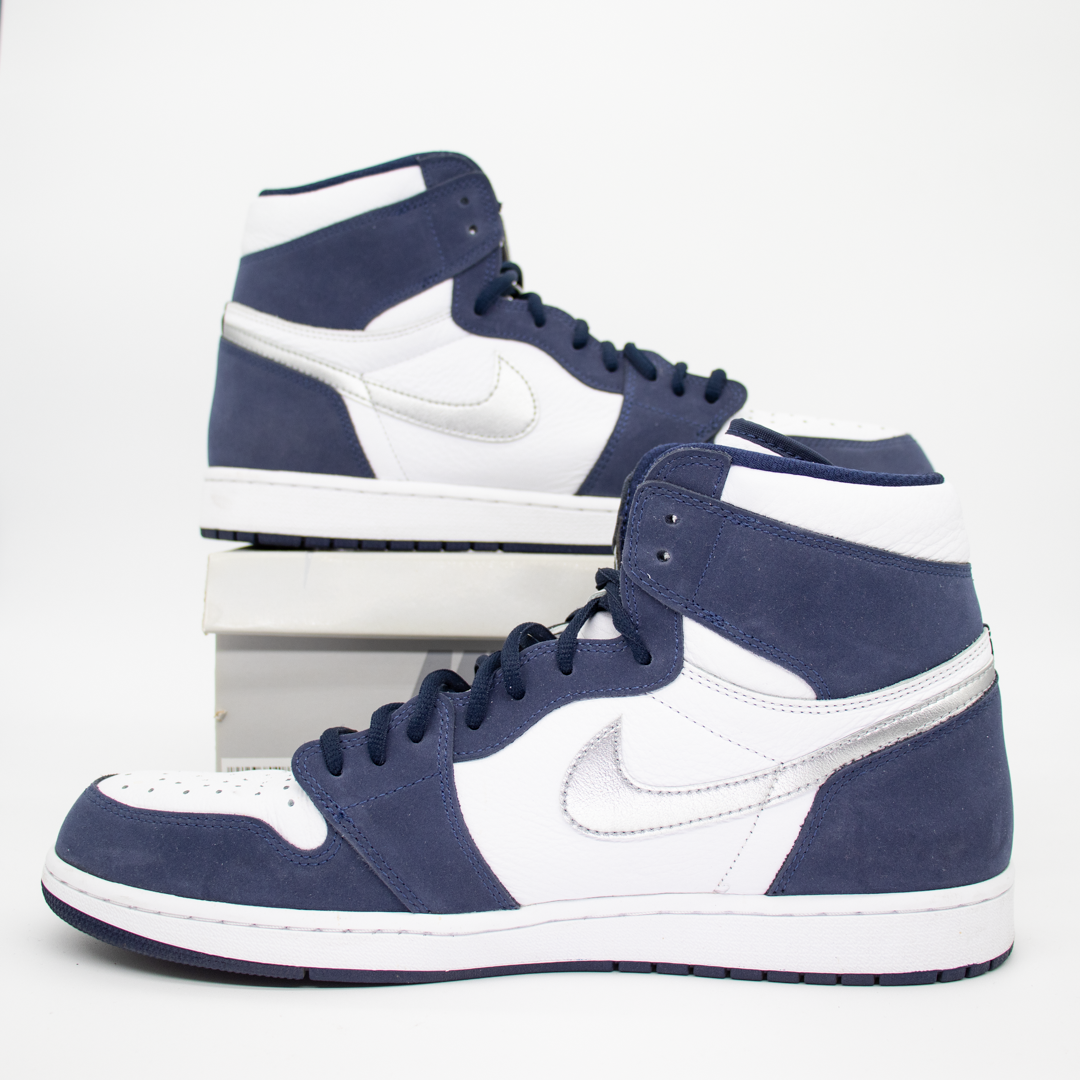 Jordan 1 Retro High CO.JP Midnight Navy Size 14