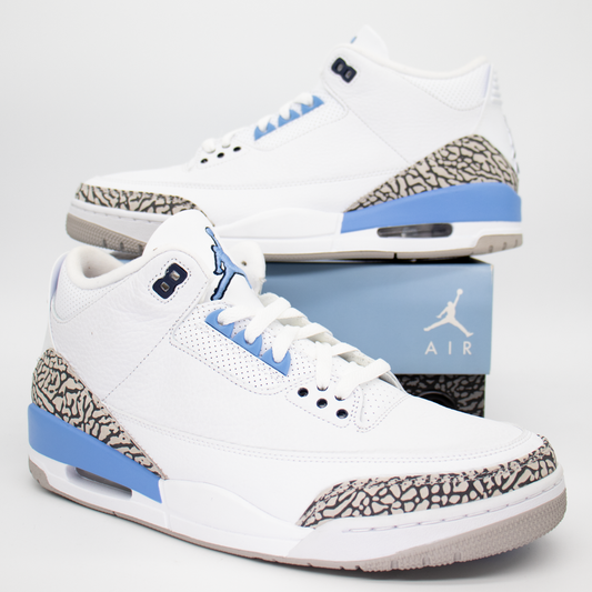 Jordan 3 Retro UNC Size 12