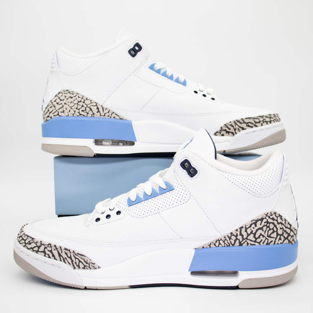 Jordan 3 Retro UNC Size 12