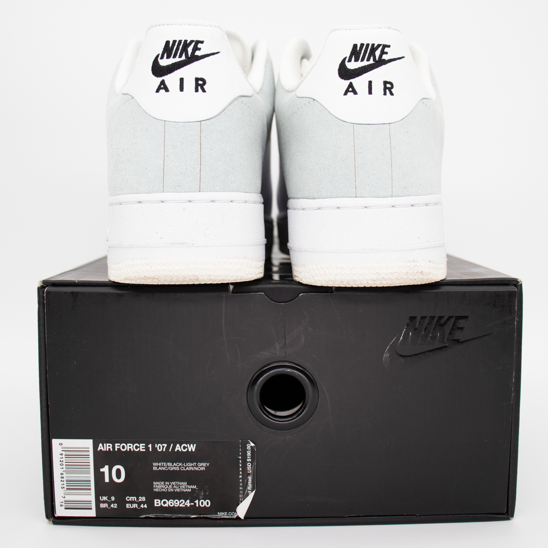 Nike Air Force 1 Low A Cold Wall White Size 10