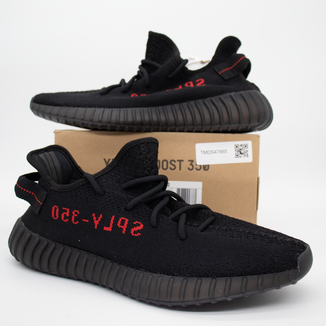 adidas Yeezy Boost 350 V2 Black Red Size 11