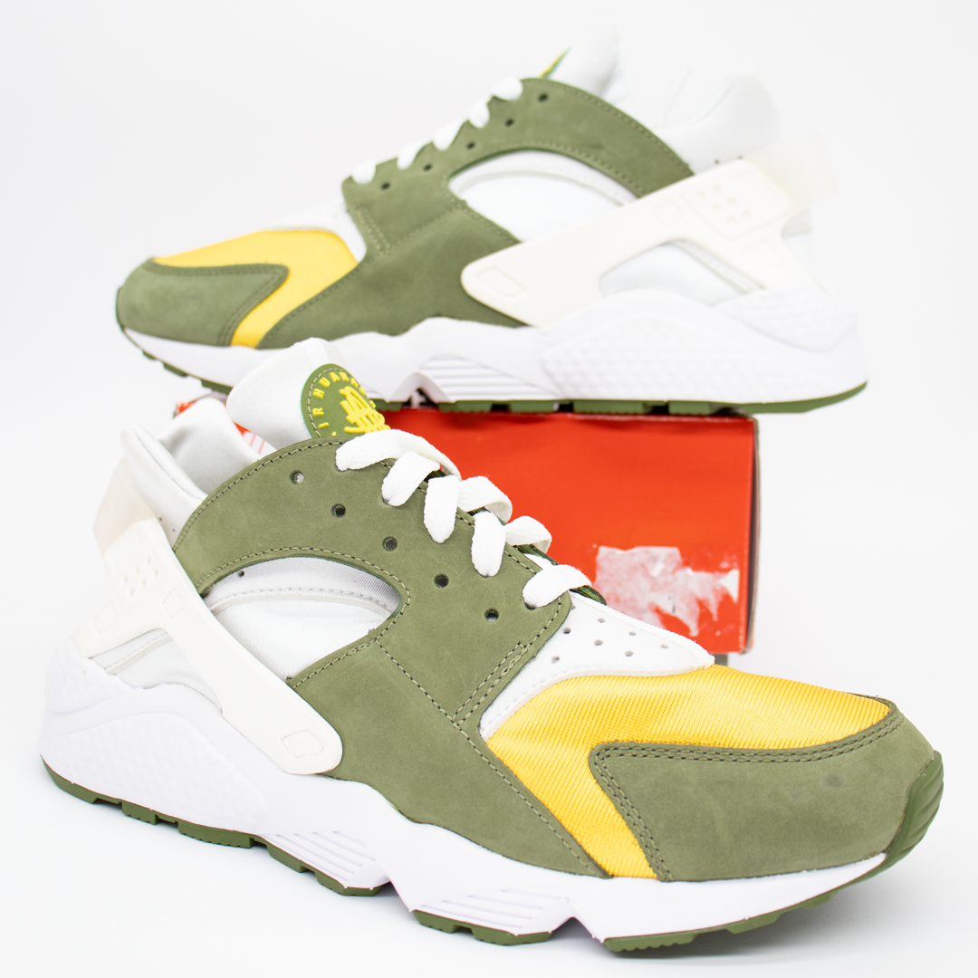 Nike Air Huarache Stussy Dark Olive (2021) Size 9