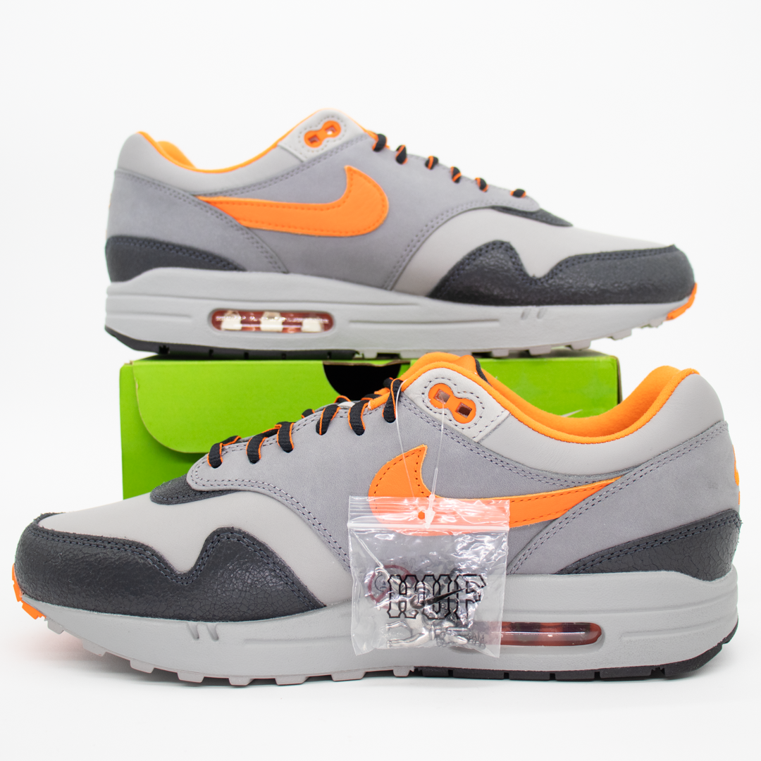 Nike Air Max 1 SP HUF Brilliant Orange Size 10.5