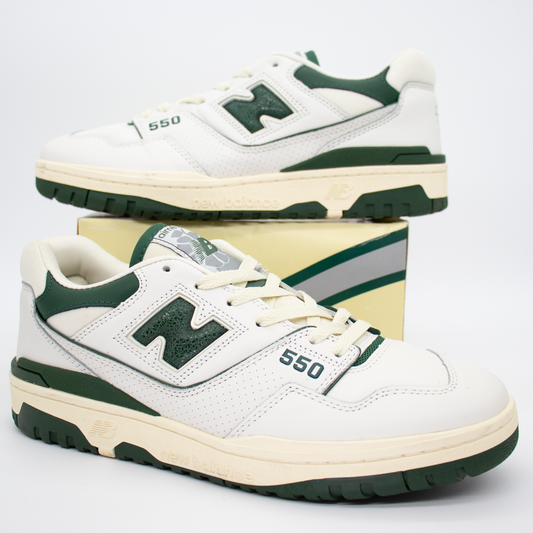 New Balance 550 Aime Leon Dore White Green Size 10.5