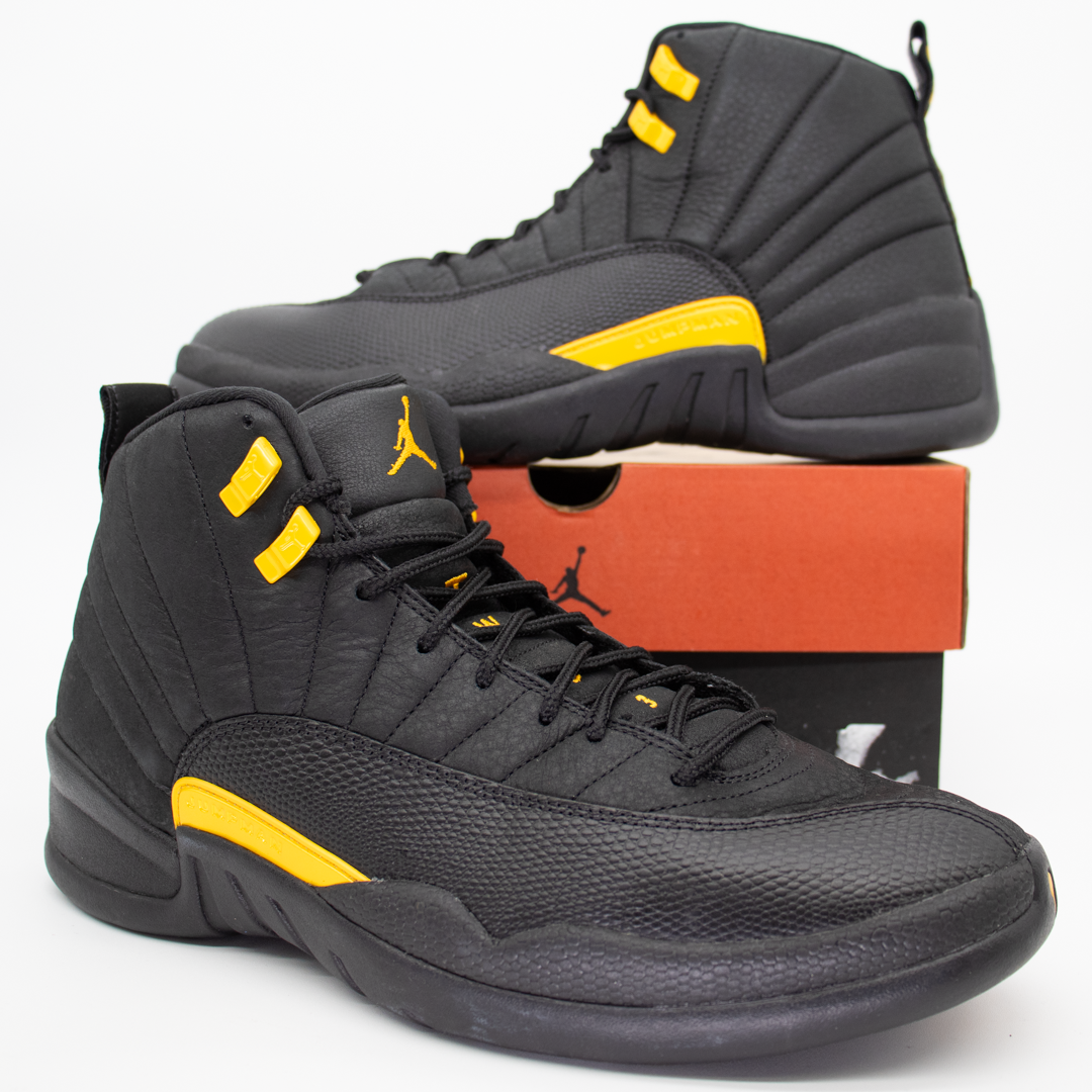 Jordan 12 Retro Black Taxi Size 12