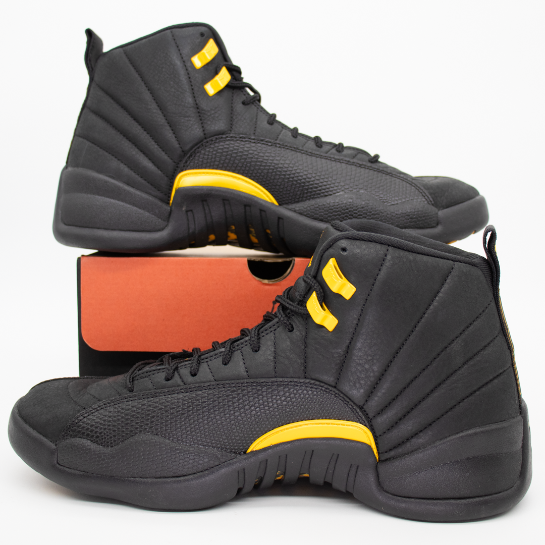 Jordan 12 Retro Black Taxi Size 12