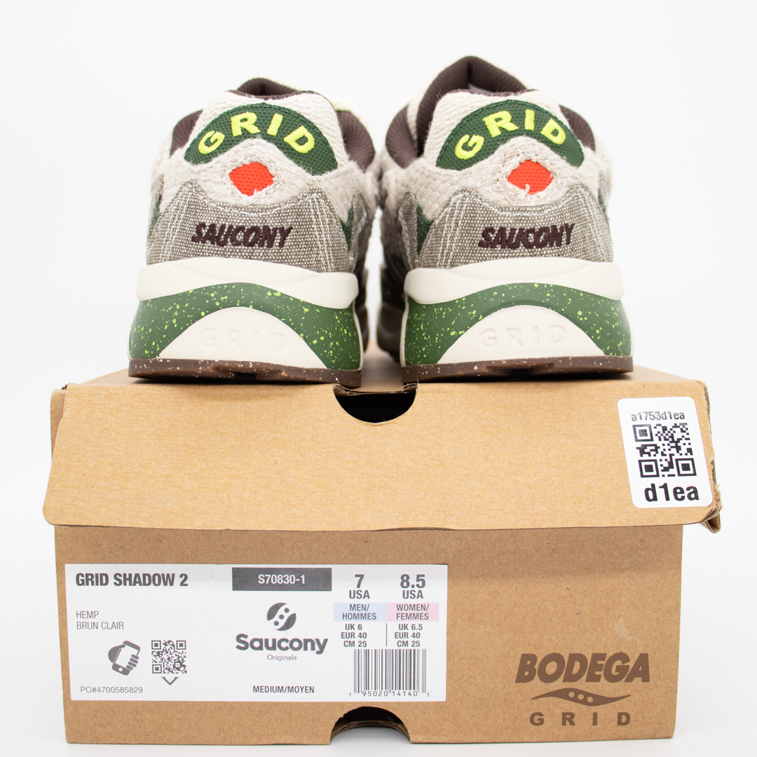 Saucony Grid Shadow 2 Bodega Jaunt Woven Size 8.5W (7M)