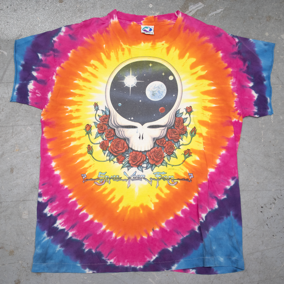 Vintage Grateful Dead Liquid Blue Shirt Size XL