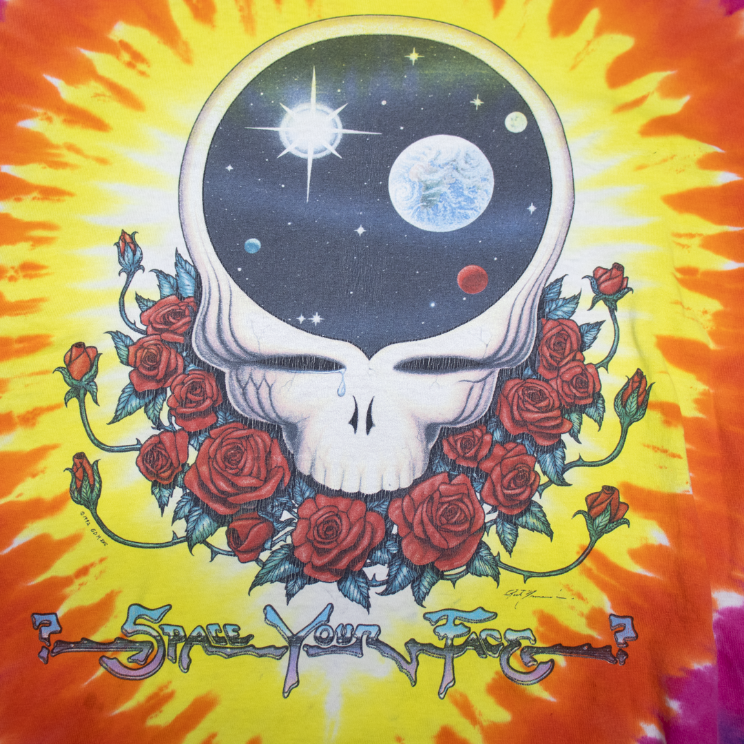 Vintage Grateful Dead Liquid Blue Shirt Size XL