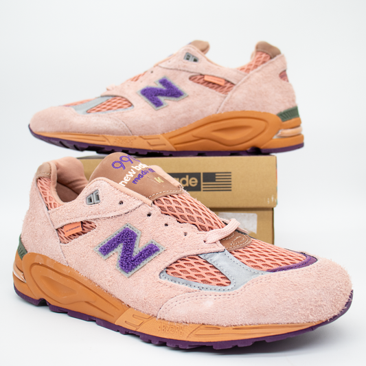 New Balance 990v2 Salehe Bembury Sand Be The Time Size 10.5