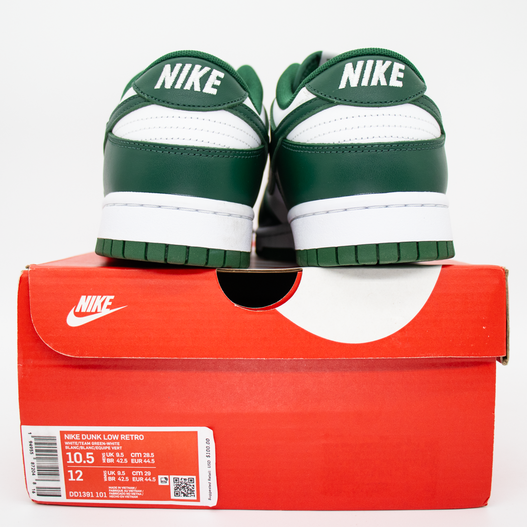 Nike Dunk Low Michigan State Size 10.5