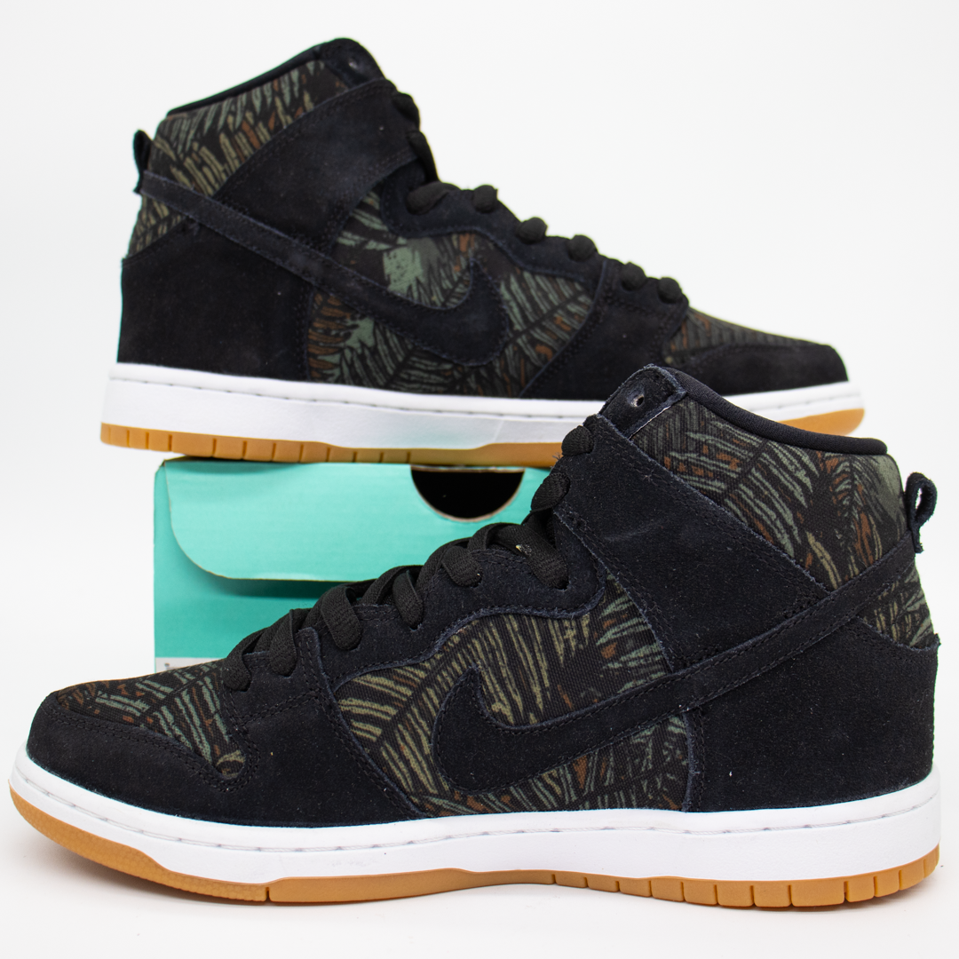 Nike SB Dunk High Jungle Rain Forest Size 9