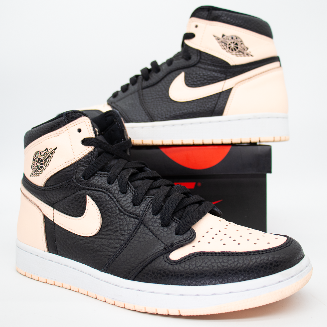 Jordan 1 Retro High Black Crimson Tint Size 8.5