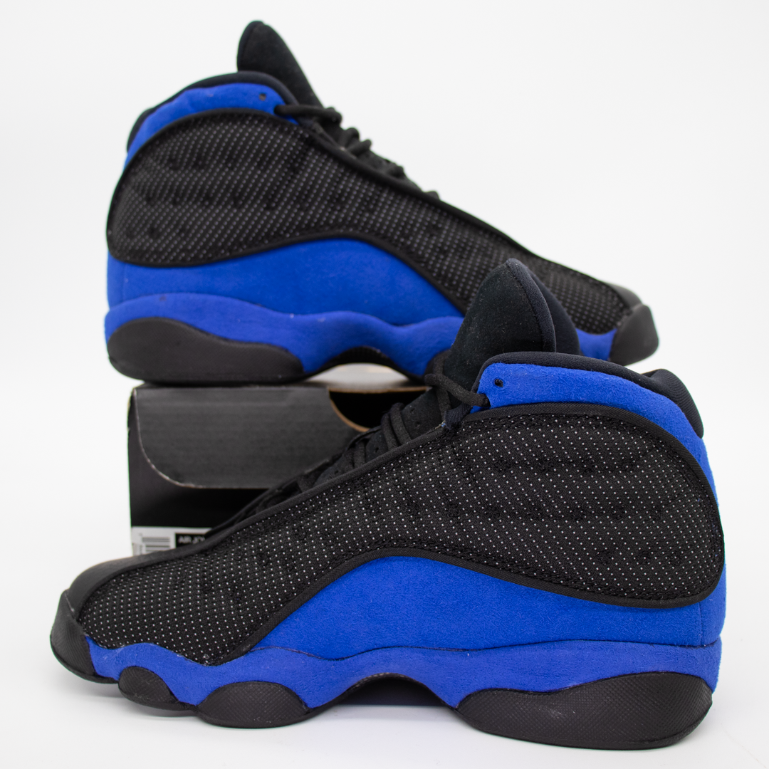 Jordan 13 Retro Black Hyper Royal Size 4Y