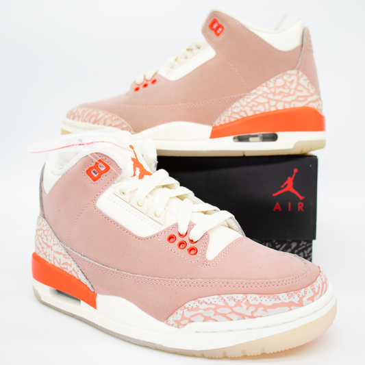 Jordan 3 Retro Rust Pink Size 5W