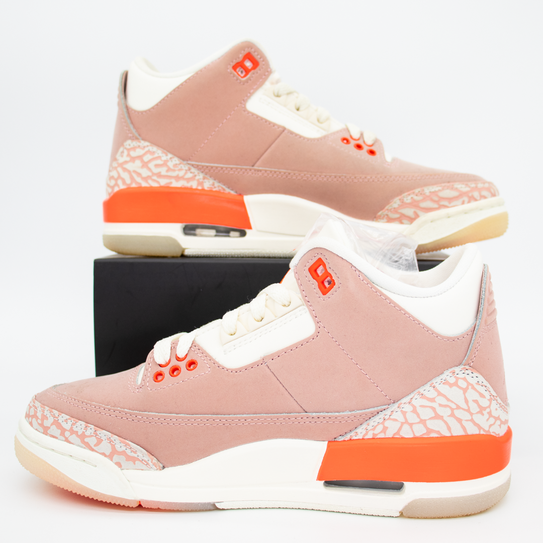 Jordan 3 Retro Rust Pink Size 5W