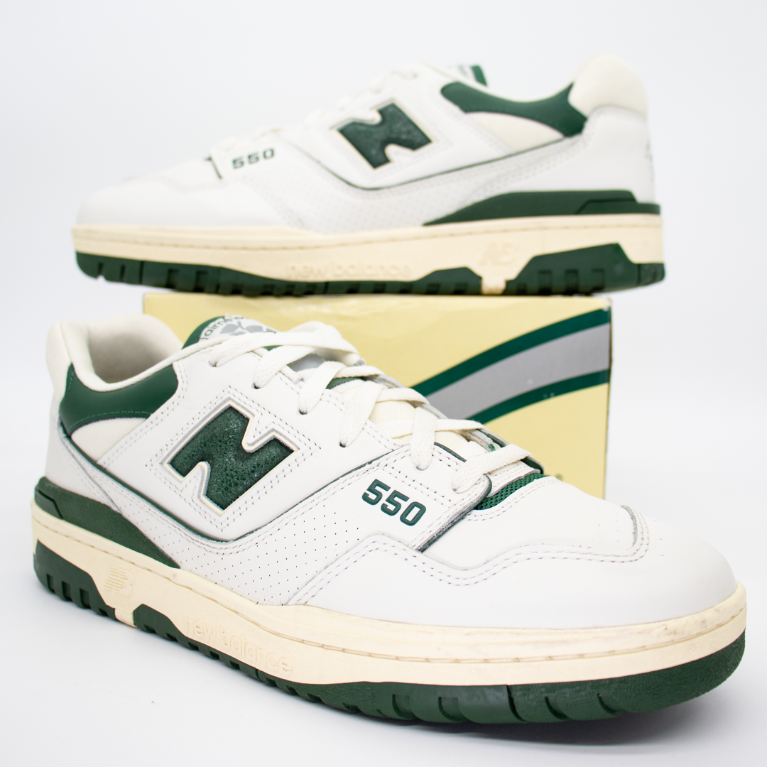 New Balance 550 Aime Leon Dore White Green Size 11