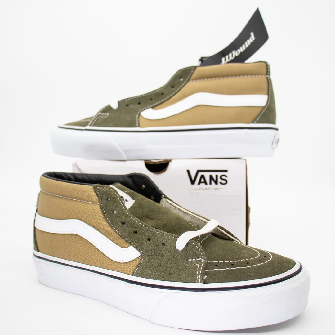 Vans Vault Sk8-Mid LX JJJJound Green Size 7