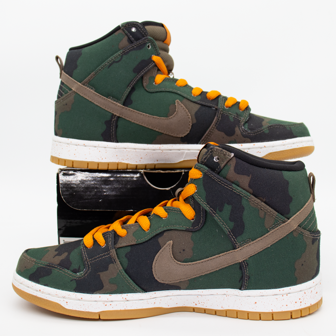 Nike SB Dunk High FiveOneO Camo Size 9