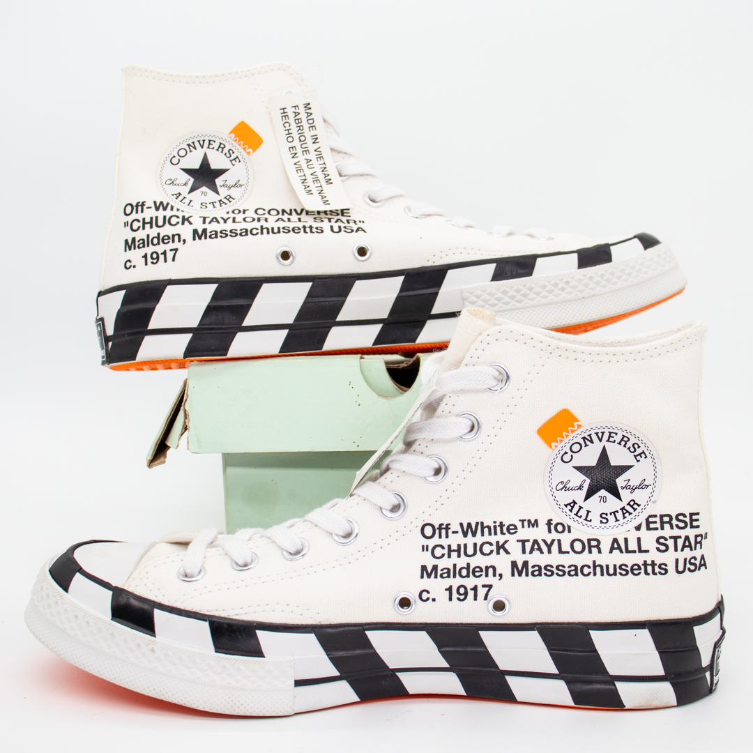 Converse Chuck Taylor All Star 70 Hi Off-White Size 8.5