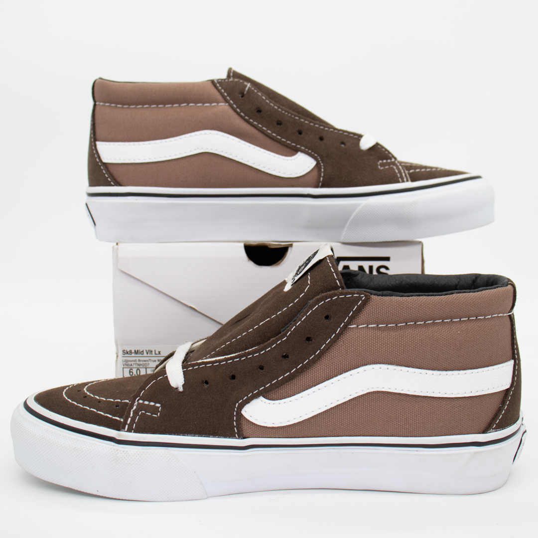 Vans Vault Sk8-Mid LX JJJJound Brown Size 6