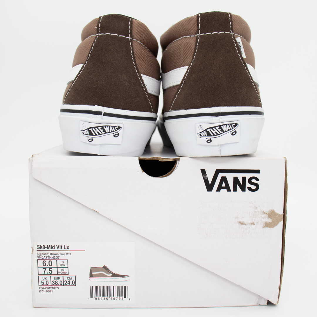 Vans Vault Sk8-Mid LX JJJJound Brown Size 6