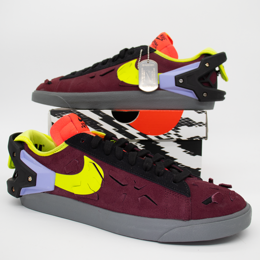 Nike Blazer Low Acronym Night Maroon Size 10